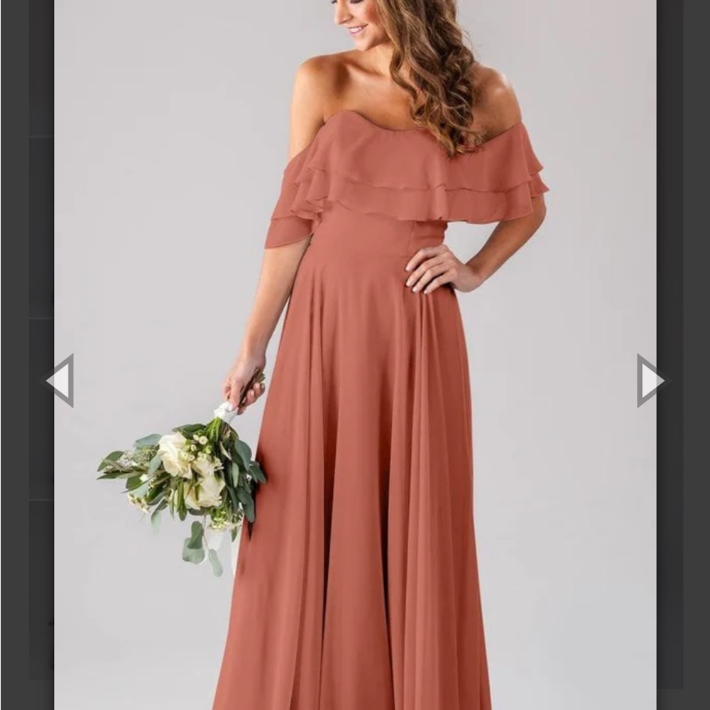 Kennedy Blue Bridesmaid Dress Allison Size 14 - Spice
